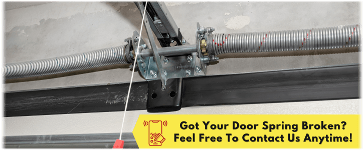 Broken Garage Door Spring Bedford OH